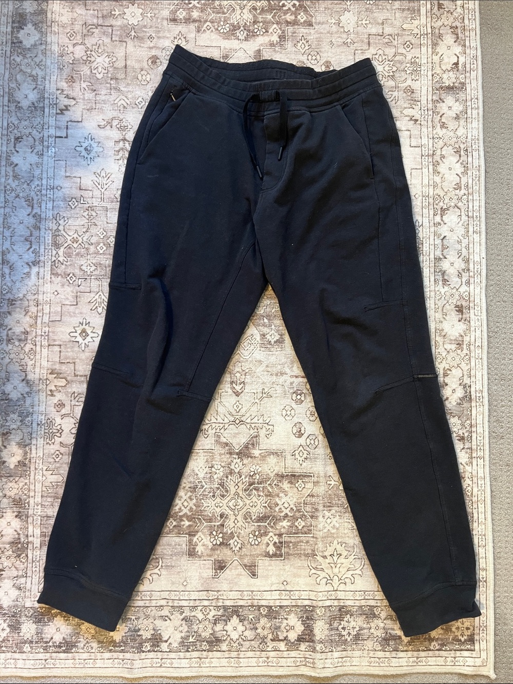 lululemon athletica Men's Black Jogger Sweatpants